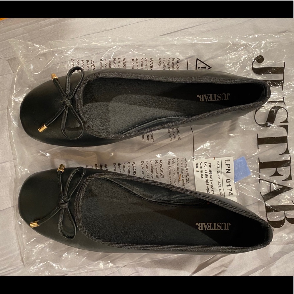 Black flats